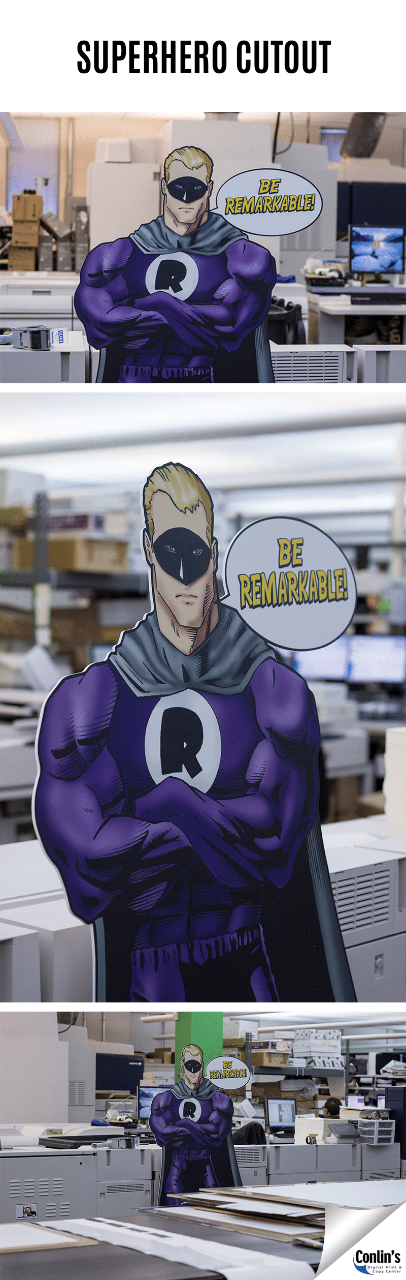 Superhero Cutout