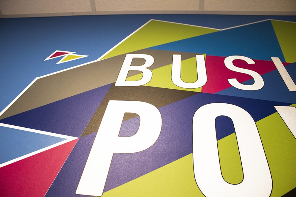 Conlin's Print Back Wall Signage (Video)