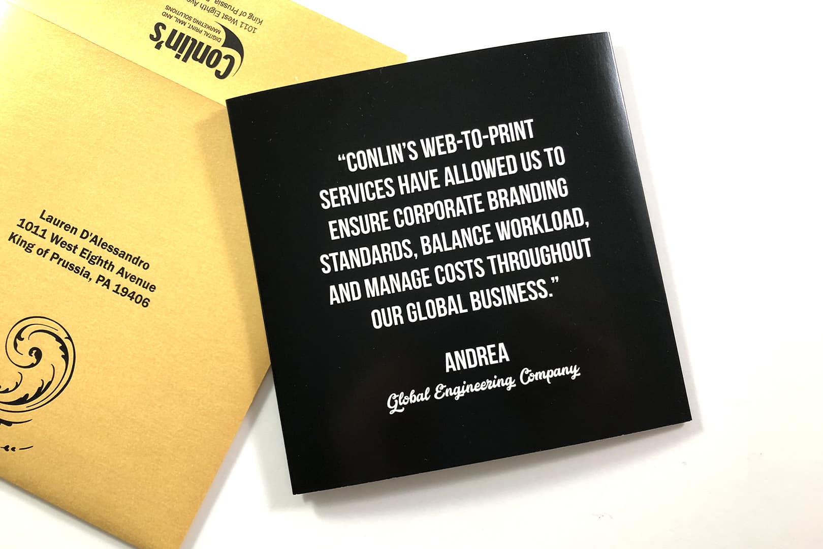 "You're Invited" Direct Mail Invitation