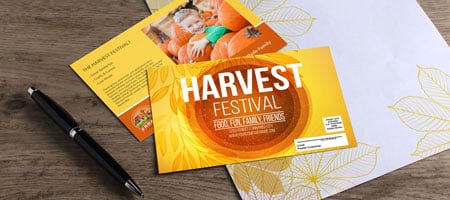direct mail color strategy harvest
