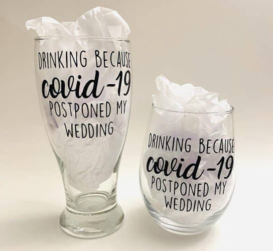 wedding merch drinkware