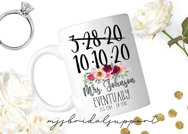 wedding merch mug